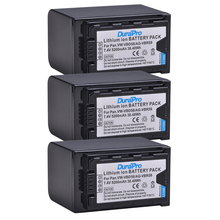 Bateria para panasonic 3 peças, 5200mah vbd58 vbd78 para estrutura motorizada, compatível com panasonic, hpx265mc, px270, px285mc, px296. 2024 - compre barato