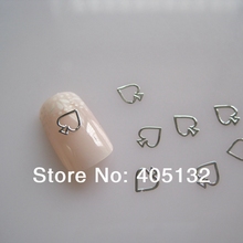 Aprox. Unids/bolsa de Metal plateado, diseño de pala, láminas de Metal no adhesivas, decoración artística de uñas, MS-264-1, 1000 2024 - compra barato