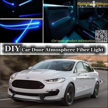 Para Ford Puma Afinação de Luz Ambiente interior Atmosfera Luzes Faixa de Fibra Óptica Não Porta Interior Do Painel de iluminação EL luz 2024 - compre barato