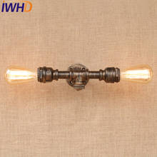 Loft Style Retro Water Pipe Lamp Industrial LED Edison Wall Sconce Switch Vintage Wall Light Fixtures Indoor Lighting Lamparas 2024 - buy cheap
