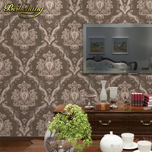 beibehang European Luxury Textured papel de parede 3d Damask wallpaper for walls 3 d Embossed Wall Paper For Bedroom Living Room 2024 - buy cheap