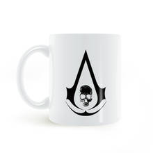Skull Coat of Arms Mug Coffee Milk Ceramic Cup Creative DIY Gifts Home Decor Mugs 11oz T644 2024 - buy cheap