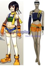 Disfraz de Yuffie Kisaragi para mujer, traje de Anime Final Fantasy VII, para actuaciones, envío gratuito 2022 - compra barato