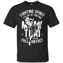 Muay Thai Spirit T-Shirt, Martial Art Graphic Shirt, Men Unisex Fighting 2019 Mens New Fashion Brand Tops Men T Shirt Clothes 2024 - buy cheap