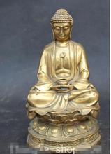 YM-estatua de Buda Sakyamuni, asiento de loto del Tíbet, 8 ", 306 2024 - compra barato