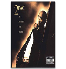 Hot Tupac 2pac Me Rap Music Hip Hop-Silk Art Poster Wall Sticker Decoration Gift 2024 - buy cheap