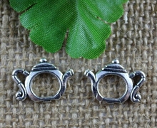 Pingentes pendurados de berloques para pulseira, colar de prata vintage para fabricação de jóias da moda acessórios diy presentes b27 2024 - compre barato