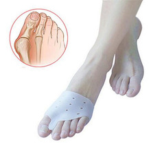 Силиконовый разделитель для ортопедических пальцев при вальгусной деформации большого размера для ежедневного использования, защита для ног корректор бурсита большого пальца стопы MR007 2024 - купить недорого