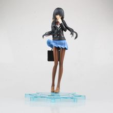 O anime date a live tokisaki kurumi school ver. 1/8 boneco de pvc pintado em escala, modelo colecionável de pvc, boneco de brinquedos para crianças de 16cm 2024 - compre barato