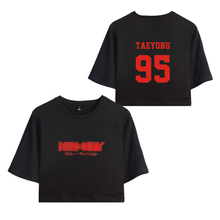 Nct 127 Kpop Women Crop Tops Fashion Summer Short Sleeve T-shirts 2019 New Arrival Hot Sale Girls Casual Streetwear T shirts 2024 - buy cheap