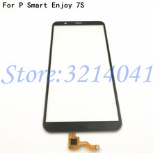 100% протестированный 5,65 дюймов для Huawei P Smart FIG-LA1 LX1 LX2 LX3 Enjoy 7S сенсорный экран идеальные запасные части сенсорная панель 2024 - купить недорого