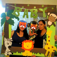 HUIRAN Baby Shower животные шарики для день рождения джунгли вечерние для вечеринки в стиле сафари джунгли тематические вечерние шары Свадебная вечеринка Декор ребенок день рождения 2024 - купить недорого