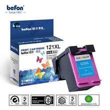 befon Compatible 121 XL Cartridge Replacement for HP 121XL Color Ink Cartridge for Deskjet D2563 F4283 F2423 F2483 2493 4213 2024 - buy cheap