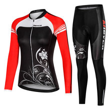 Conjunto de ropa de Ciclismo para mujer, maillot de manga larga para Ciclismo de montaña o de carretera, Jersey de secado rápido para chica 2024 - compra barato