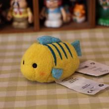 The Little Mermaid Ariel Plush Toys The Flounder Screen Plush Toy 11cm(Rather Mini) 2024 - buy cheap