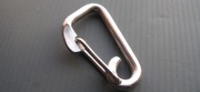 EDC Outdoor Climbing Carabiner 304 Stainless Steel Wire Spring Fastener/Buckles 6mm 2PCS/Lot Camping Travel Kits 2024 - buy cheap