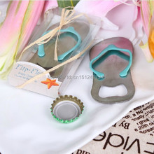 New Creative novelty items flip flops bottle opener wedding favors,gift packaging,giveaways for guest 10pcs /lot 2024 - buy cheap