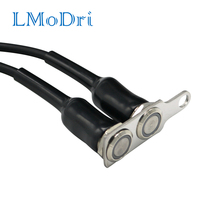 LMoDri-interruptor LED para motocicleta, manillar de encendido y apagado impermeable, montaje ajustable, interruptores de acero inoxidable, botón, Luz antiniebla DC12V 2024 - compra barato