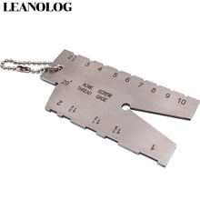 Stainless Steel Screw thread Cutting angle gage Gauge Measuring Tool Welding Inspection Ruler 29 Degree ACME Screw Thread Gauge 2024 - buy cheap
