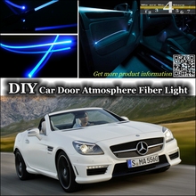 Banda de fibra óptica de luz de ambiente interior para Mercedes Benz SLK MB R170 R171 R172, tuneado de Panel de puerta 2024 - compra barato
