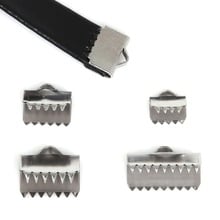 End Caps 6.5mm 8.5mm 10.5mm 13mm Stainless Steel Jewelry Findings Crimp Beads Cover For Jewelry Making 10pcs 2024 - buy cheap