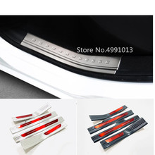 For Honda Fit Jazz 2017 2018 2019 Car Body Cover Stainless Steel Door Styling Inner Threshold Pedal Moulding 4pcs 2024 - buy cheap