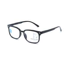 Progressive Multifocal Anti Blue Ray Reading Glasses magnifier Unisex Look Near Far Presbyopic Spectacles Rivets Eyeglasses L3 2024 - buy cheap