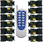 1000M Long Range AC220V 1CH RF Wireless Remote Control Switch System Transmitter+Receiver,315/433MHZ/lamp/ window/Garage Doors 2026 - compre barato