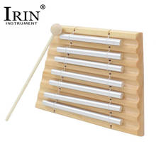 IRIN 7 тон настольный колокольчик развивающая музыкальная игрушка ударный инструмент с молотком для детей музыкальный ударный инструмент 2024 - купить недорого