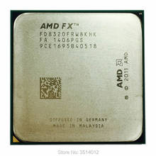 AMD FX-Series FX-8320 FX 8320 3.5 GHz Eight-Core CPU Processor FD8320FRW8KHK Socket AM3+ 2024 - купить недорого