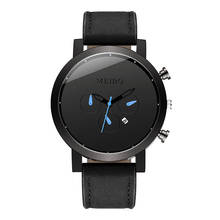 Men Watches Top Brand Luxury Watch Men Military Sport Quartz-Watch Leather Strap Clock Men Calendar Wristwatch relogio masculino 2024 - buy cheap