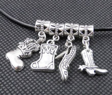 Free Shipping 100Pcs Antiqued Silver Hybrid Shoes  Boots Charms Pendants 20x11mm For Jewelry Making Craft DIY 2024 - buy cheap