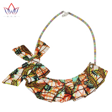 2020 африканские ювелирные изделия в стиле бохо Асимметричный галстук-бабочка ручной работы ожерелья и подвески эффектное ожерелье для женщин и лучшего друга BRW WYB92 2024 - купить недорого