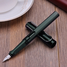 Palladium Trim Green Fountain pen ine Nib Smooth Writing Ink Best Present  pens Stationery Office school supplies 2024 - buy cheap