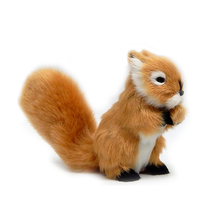 13cm Brown Squirrel Stuffed Plush Toy Squirrel Dolls for Kids Real Life Plush Lifelike Simulation Animal Plush Dolls Big Tail 2024 - buy cheap