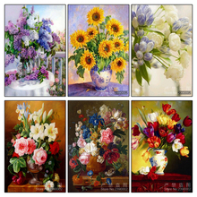 5D DIY Diamond Painting Square Drill Peony Diamond Painting Flowers Needlework 3d Full Diamond Embroidery Painting 2024 - buy cheap