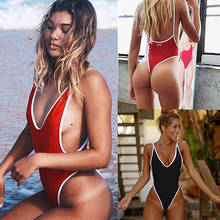 Women Swimwear One Piece Bikini Swimsuit Swimwear Push Up Padded Bathing Monokini 2024 - buy cheap