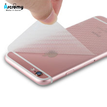 Ascromy 10 шт для iPhone XS Max наклейки из углеродного волокна задняя пленка для Apple iPhone X XR 8 Plus 7 6 6S 5 5S SE мобильный телефон наклейка 2024 - купить недорого