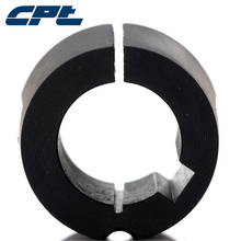 CPT 1008 коническая фиксирующая втулка, диаметр отверстия 8-25 мм, два зажимных винта в комплекте, черная фосфатирующая поверхность, чугунный материал GG20 2024 - купить недорого