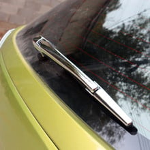 Cubierta de boquilla de limpiaparabrisas trasero de coche, marco de ventana trasera, lámpara, ABS cromado, para Suzuki s-cross SX4 2014 15 16 17 2018, 3 uds. 2024 - compra barato