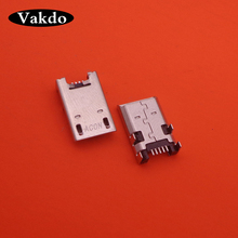 50pcs/lot mini Micro USB Jack for Asus Fonepad 7 ME372CG MeMO Pad 7 ME176C X DC Charging Socket Port Connector dock plug repair 2024 - buy cheap