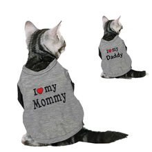 Sweety Pet Cat Kitten Clothes Spring T-shirt Soft Dogs Clothes Pet Clothing Summer Cotton Shirt Casual Vests For Small Pets XS-L 2024 - buy cheap