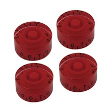NEW 4pcs Electric Guitar Knobs Speed Control Knobs Red for LP Guitar 2024 - buy cheap
