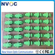 1200 шт./пакет, SC/APC SM SX Волоконно-оптический адаптер SC фланец муфта SC/APC зеленый цвет адаптер волокна муфта 2024 - купить недорого