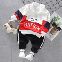 Fashion Toddler Baby Boy Girls Casual Clothes Set Outfits Spring Autumn Boys Sports Clothes Tracksuit Suits For Kid Clothing 2024 - buy cheap