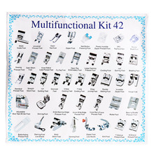 42Pcs Domestic Sewing Machine Presser Foot Feet Kit Set With Retail Box For Brother Singer Janom 2024 - buy cheap