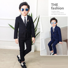 New Children Suit Baby Boys Suits Kids Boy Blazer Boys Formal Suit For Weddings Boys Clothes Set Jackets + Pants 2pcs 4-12Y 2024 - buy cheap