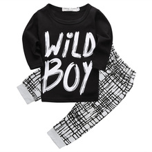 2016 autumn baby boy clothes Long sleeve Top + pants 2pcs sport suit baby clothing set newborn infant clothing bebe 2024 - buy cheap