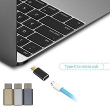 Usb type-c адаптер USB 3,1 Type C к Micro USB адаптер конвертер «Папа-мама» зарядка 2024 - купить недорого