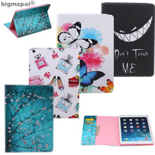 New for Apple Ipad Mini 2 Mini 3 Mini 1 Cases Protective PU Flower Leather Wallet Stand Flip Tablet Cases Covers With Card Slots 2024 - buy cheap